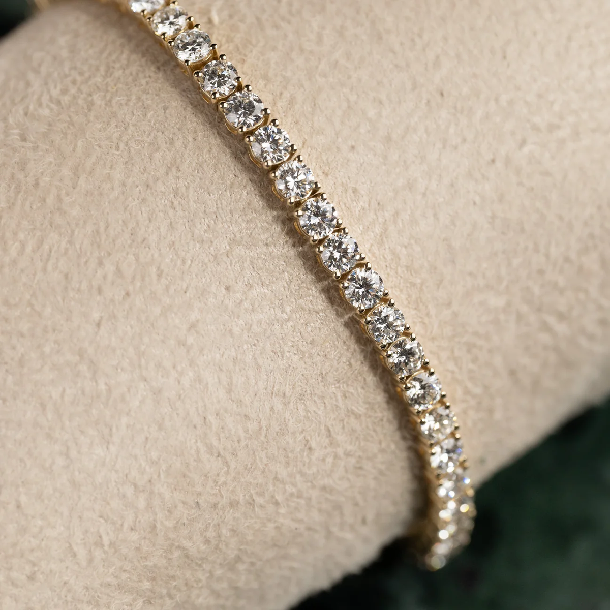 Tennis Armbånd 18K Guldbelagt 3mm